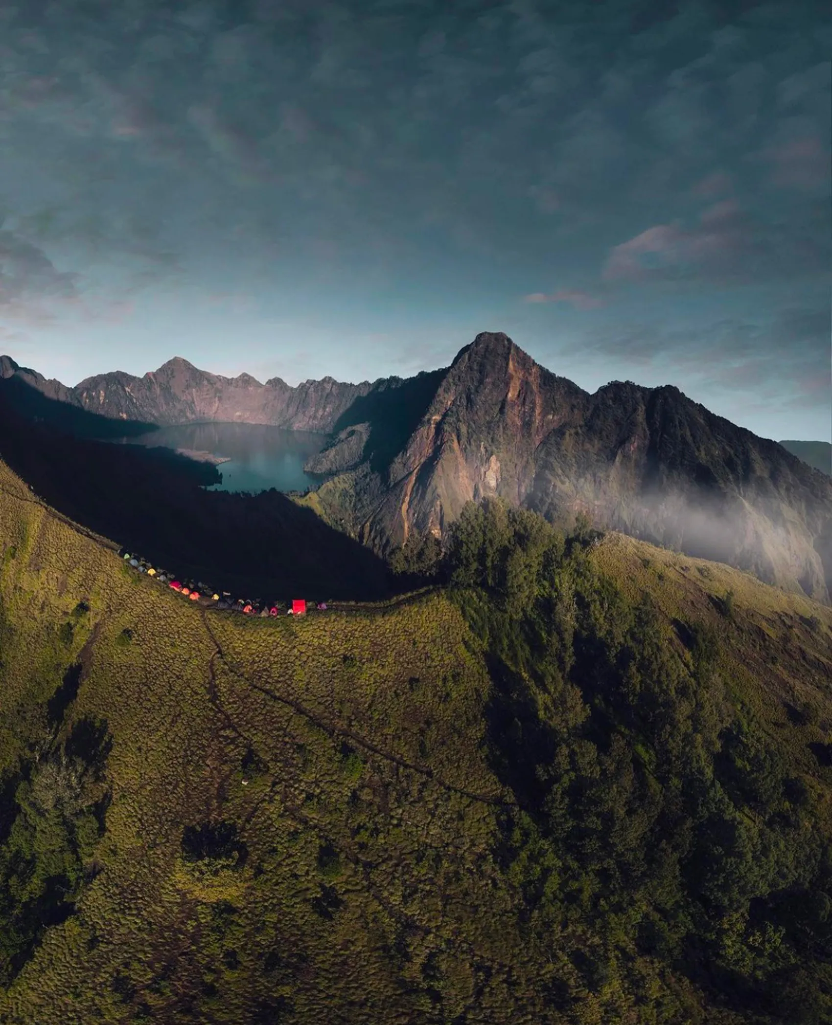 mount rinjani hike