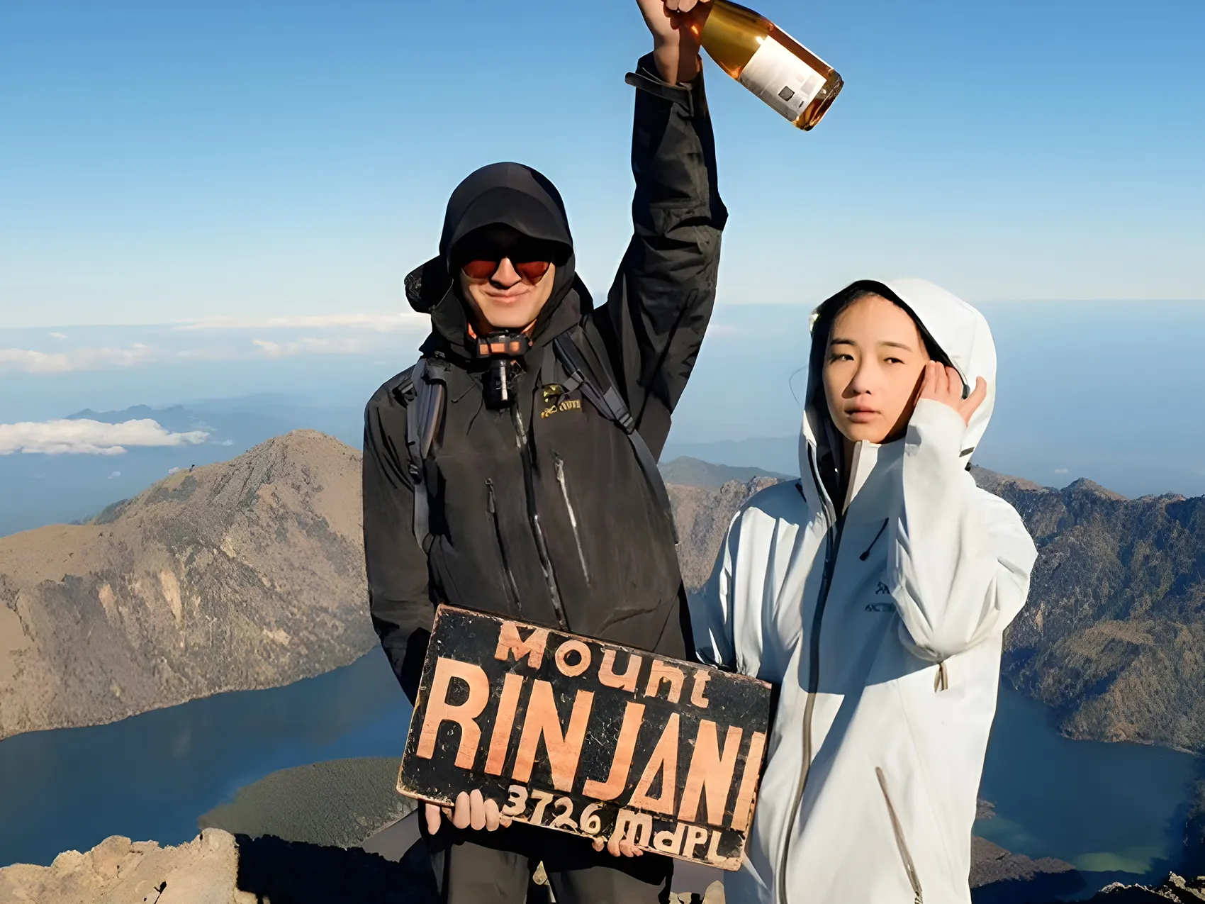 mount rinjani hike