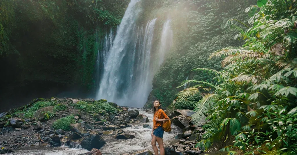 rinjani waterfalls